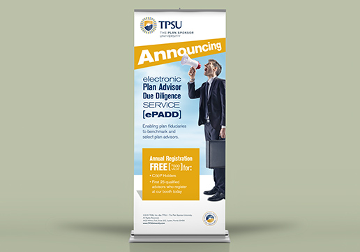 Aluminum Retractable Banner Stand; Premium Vinyl Banners