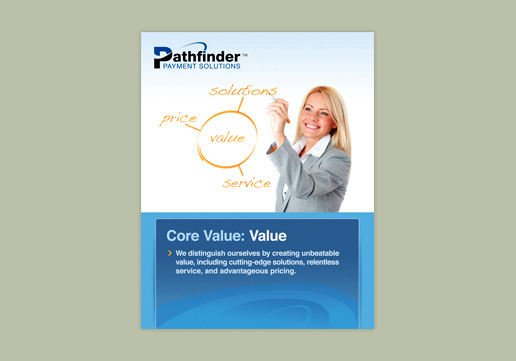 Pathfinder Payment Solutions Core Value: Value Wall Poster