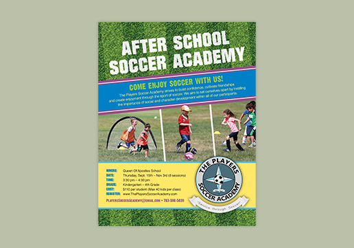 After School Flyer Design